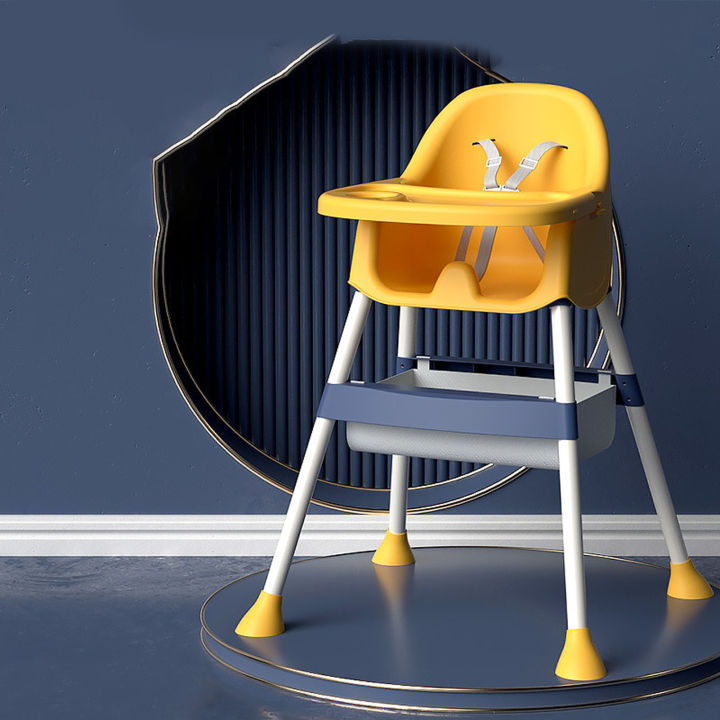 Baby%20Folding%20High%20Chair%20Height%20Adjustable%20Safety%20Harness%20Baby%20Dining%20Highchair%20for%20Infant%20-%20Image%204