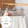 Pant Hanger Bra Clothespin Closet Clothes Organizer White.