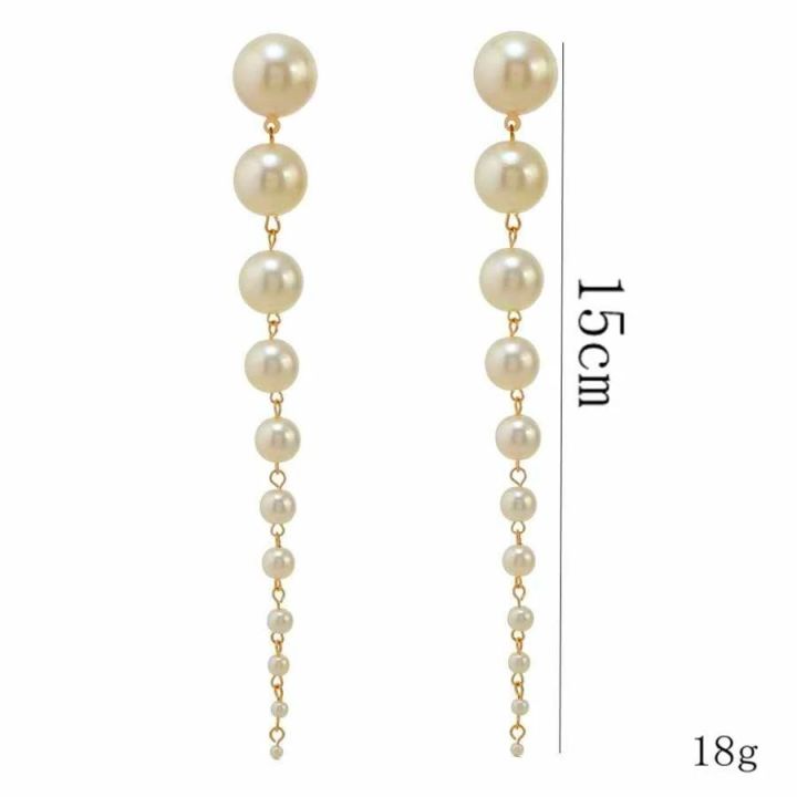 Trendy%20Created%20Big%20Simulated%20Pearl%20Drop%20Earrings%20Baroque%20Beaded%20Statement%20Long%20Dangle%20Earrings%20Jewelry%20For%20Women%20-%20Image%204