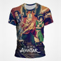 Avatar The Last Airbender Short Sleeve T shirt men boys fashion cartoon oversized T shirt summer casual loose male clothes 4XL. 