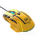 G6 Robot Style 2.4G Bluetooth the third mock examination/Wired Game Programmable Macro Definition RGB Wireless Optical Mouse.