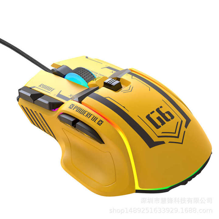 G6%20Robot%20Style%202.4G%20Bluetooth%20the%20third%20mock%20examination/Wired%20Game%20Programmable%20Macro%20Definition%20RGB%20Wireless%20Optical%20Mouse%20-%20Image%202