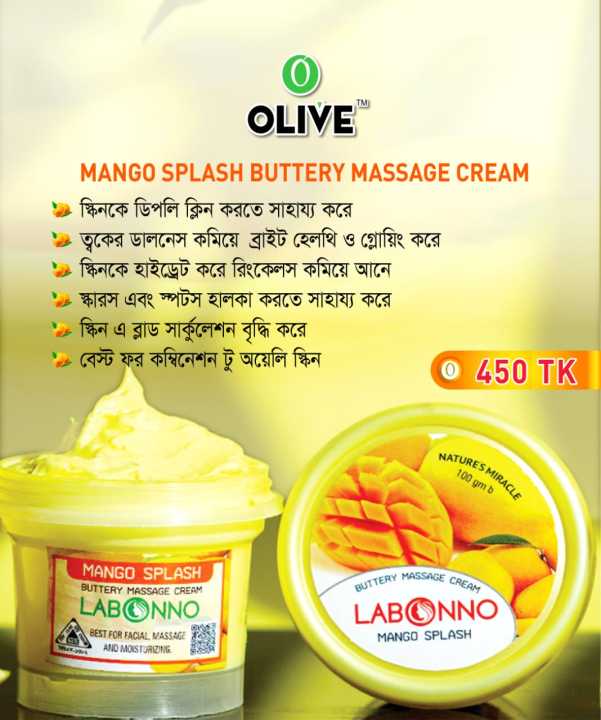 Labonno Mango Splash Buttery Massage Cream