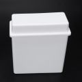 2 In 1 White 48 Pieces Microscope Slides Staining Rack Dish Set. 