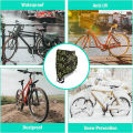 LI Bike Cover 190T Outdoor Waterproof Bicycle Covers With Lock Holes Reflective Strips For Mountain Road Bikes.