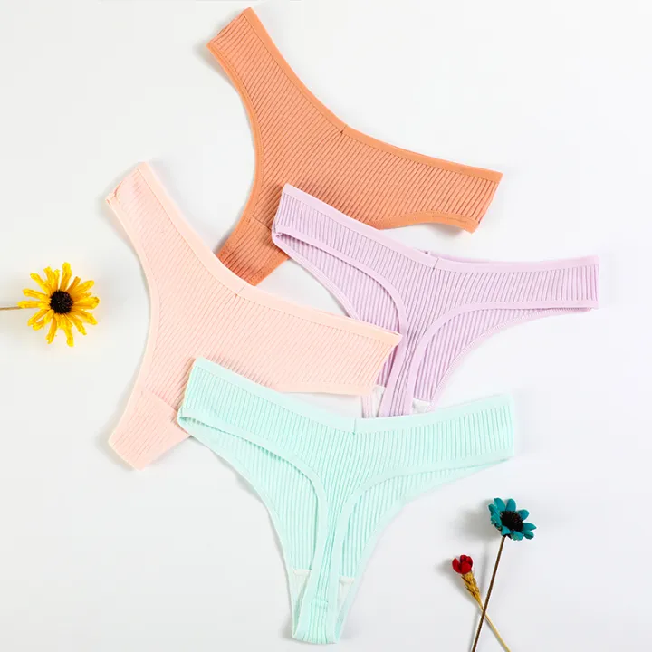 Pack%20Of%203-%20Pure%20Cotton%20Temptation%20V%20Female%20T-back%208%20colors%20Available%20Girls%20Underwear%20Fashion%20Solid%20Color%20T%20Pants%20Ladies%20-%20Image%203