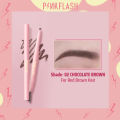 PinkFlash - E09 Waterproof Auto Eyebrow Pencil - 02 Chocolate Brown. 