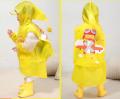 Fashion New Children Kids Raincoat Girls Boys Rain Coat Poncho Jacket Outdoor Student Rainwear With School Bag Position.