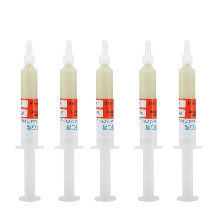 5Pcs Diamond Lapping Paste Polishing Compound Grinding Micron W0.5-W40