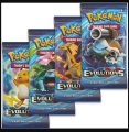 Evolution Pokemon Booster Card Pack for Adult. 