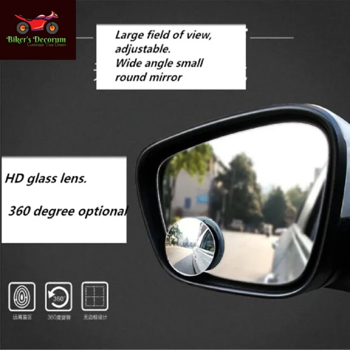 2pcs%20Motorcycle/car%20360%20Degree%20Blind%20Spot%20Moving%20Mirror%20-%20Image%207