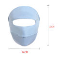 Outdoor Sunscreen Mask Women Girl Ice Silk Face Mask Breathable Face Cover Driving Riding Hiking Hunting Running Sport Mask Sunlight Mall. 