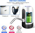 Portable Water Dispenser USB Charging Water Bottle Pump. 