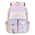 Waterproof Cute Cartoon Rabbit Tide Color Backpack/School Rabbit Backpack Large Capacity.