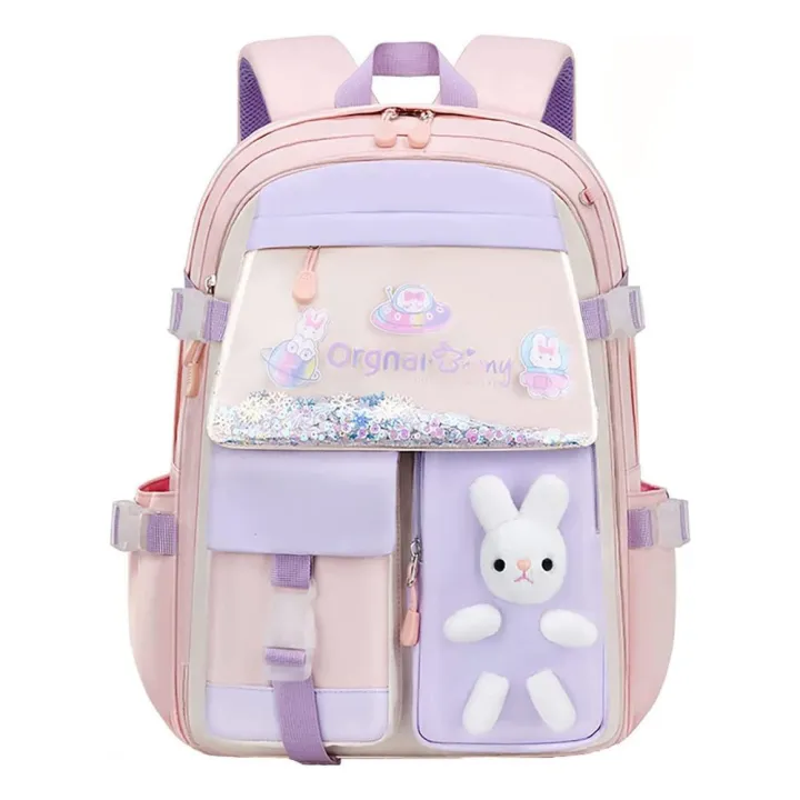 Waterproof%20Cute%20Cartoon%20Rabbit%20Tide%20Color%20Backpack/School%20Rabbit%20Backpack%20Large%20Capacity%20-%20Image%207