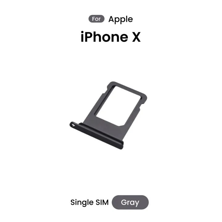 Sim%20Slot%20Card%20Tray%20Holder%20For%20iPhone%20X%20Replacement%20Part%20-%20Image%202