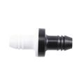 4Pcs 3/8 Inch 10mm Inline Abs One Way Water Non Return Check Valve for Fuel Gas Liquid Air.