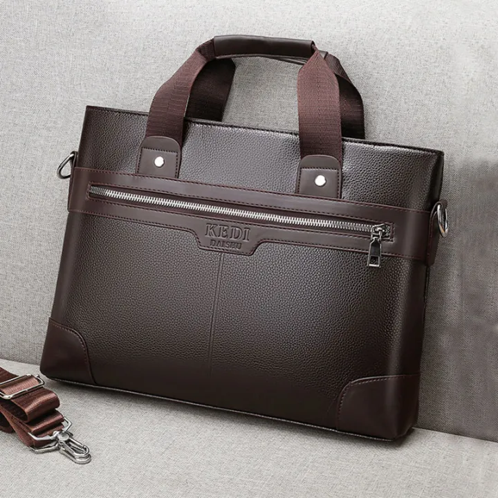 Men's%20Business%20Briefcases%20PU%20Leather%20Shoulder%20Messenger%20Bags%20Travel%20Handbag%20Totes%20For%20Macbook%2013.3%2014%2015.4%20inch%20Male%20Laptop%20Bag%20-%20Image%203