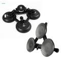 Camera Suction Cup Mount ,Car Mount Holder Super Anti Slip 6-10kg Black Tripod Stable Triple Suction Cup Car Camera Mount for DSLR, Camera Car. 