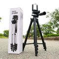 Tripod 3110 & 3120 Camera Stand with Phone Holder Clip TikTok Stand. 