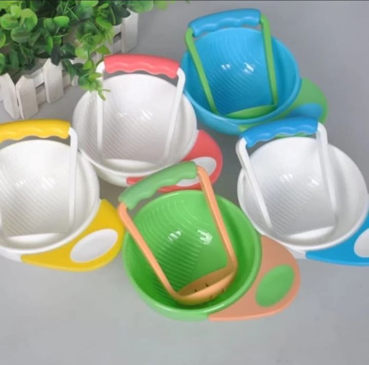 Baby food mixing Bowl with kneel_1pcs