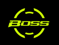 Boss logo Sticker for bike. 