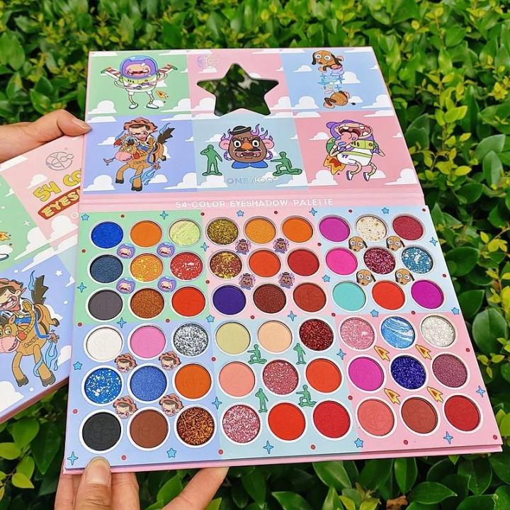 Little%20Monster%2054%20Make%20Eyeshadow%20Palette%20with%20Brush%20Matte%20Pigment%20Eye%20Shadow%20Powder%20Metallic%20Glitter%20Make%20up%20Cosmetic%20-%20Image%204