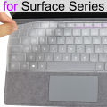 Keyboard Cover for Surface Pro 9 8 7 6 5 4 3 2 X 7+ Plus for Microsoft Laptop Studio GO Book RT Silicone Protector Skin Case 15.