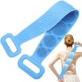 Silica gel Bath Towel Back Strip Belt Bathroom Tools.