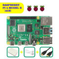 Raspberry Pi 4 Model B(4GB) Raspberry PI 4 generation Python programming linux development board. 