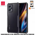 For Xiaomi Redmi K50i Xunddu Shockproof TPU Bumper Clear Acrylic Mobile Phone Case Back Cover.