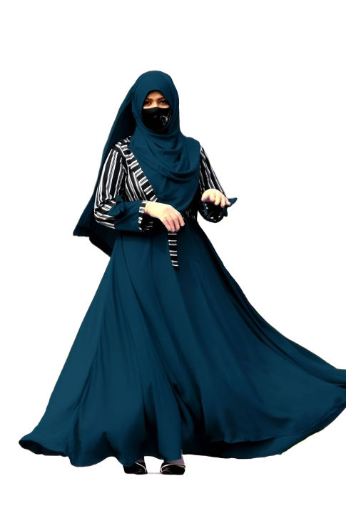 Dubai%20cherry%20fabric%20Step%203%20gown%20Borka%20Full%20set%20(%20Borka+%20hijab%20-%20Image%202