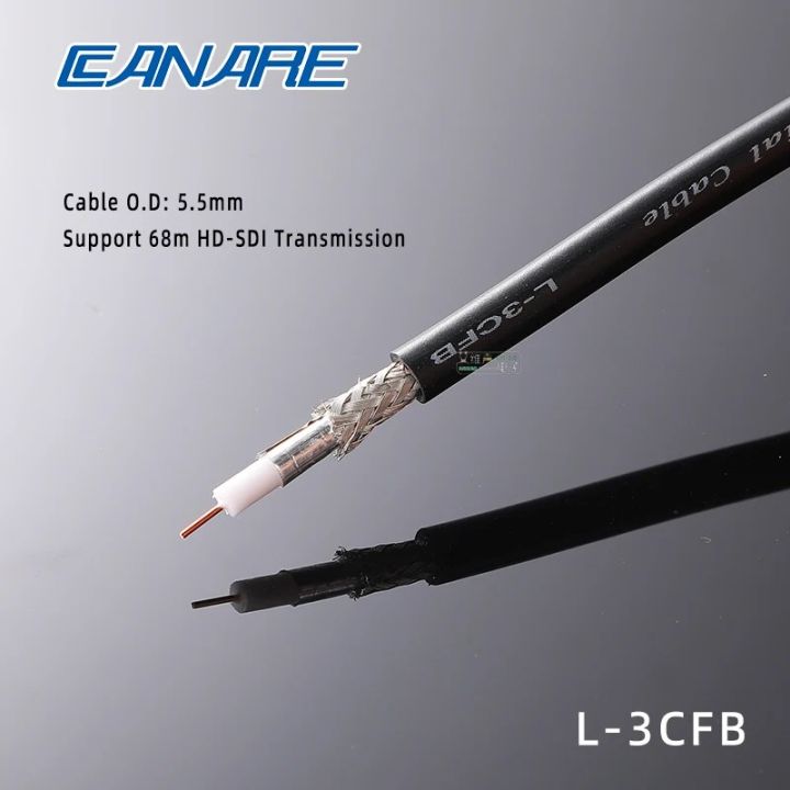 CANARE%2075%20%CE%A9%20L-3CFB%20BNC%20Low%20Loss%20Video%20Coaxial%20Cable%20HD%203G%2012G%20SDI%20Broadcast%20Transmission%20HD%20Digital%20Video%20Signal%20Transmit%20Cable%20-%20Image%207