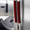 1 Pair Refrigerator Handle Cover Practical Doorknob Door Handle Cover Double-Door Fridge Gloves Kitchen Tools, Red.
