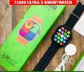 T1000 Ultra 2 Smartwatch 2.08" Display Wireless Charging Support...