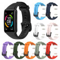 Silicon Watchband for Huawei Band 6, Honor Band 6 Smart Watch Strap Replacement Premium Belt Soft Strap.
