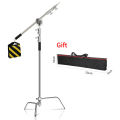 SH 106cm-249cm Stainless Steel Cross Arm Bar With Weight Bag Photo Studio Accessories Extension Rod Photo Studio Kit Light Stand. 
