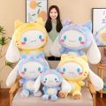 Big Size Sanrio Kawaii Cinnamoroll Dog Plush Toys Pillow Stuffed Animal Comfort Soft Dolls Kids Birthday Gift Cartoon Anime Toy.