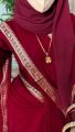 Half Silk Tangail Saree for Women with Blouse Piece – Traditional Red Tangail Saree with Golden Border – Soft Elegant Party & Wedding Wear Saree | DivaDrape.