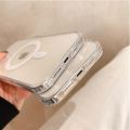 Apple iPhone Magnetic Magsafe Cover Casing Back Cover - iPhone Models (Transparent)-EFH_FS. 