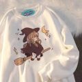 Children's Autumn Clothing White Hoodie Latest Girls Western Style Shirt Japanese Cartoon Cinnamoroll Babycinnamoroll Winter Top Clothes. 