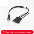 Aux Multi Headphone Earphone Audio Splitter Adapter 3.5mm Jack HUB Spliter Cable. 