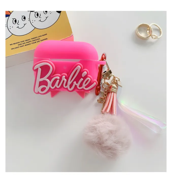 For%20AirPods%201%20/%202%20/%20Pro%20Headset%20cover%20Apple%20headset%20cover%20Fashion%20AirPods%20case%20silicone%20full%20cover%20Pink%20Barbie%20-%20Image%203