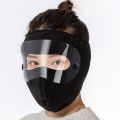 【Xiaofeng】Homel Dustproof Warmth Masks Full Face Mask With Shield Ski Cycling Thick Solid Color Face Cover Winter Breathable Windproof Mask. 