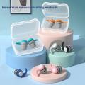 1 Pair Excellent Swimming Earplugs Waterproof Sound Filtering Anti-slip Women Men Noise Canceling Ear Plugs. 