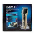 Kemei KM 5015 Waterproof Professional Hair Clipper Trimmer & Shaving system for men -Black Gold. 