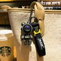 Key Ring & Keychain for Men & Women Bag, Car, Bike & Any Others, Double Space Astronaut Keychain Stylish Trendy Durable and Colorful Key Chains.
