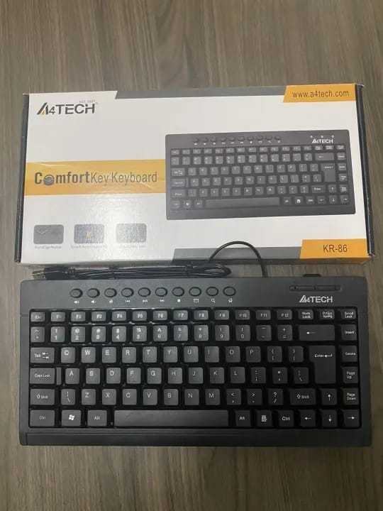 A.4tech%20Mini%20USB%20Wired%20Computer%20Keyboard%20Comfortable%20Office%20Universal%20Keyboard%20-%20Image%205