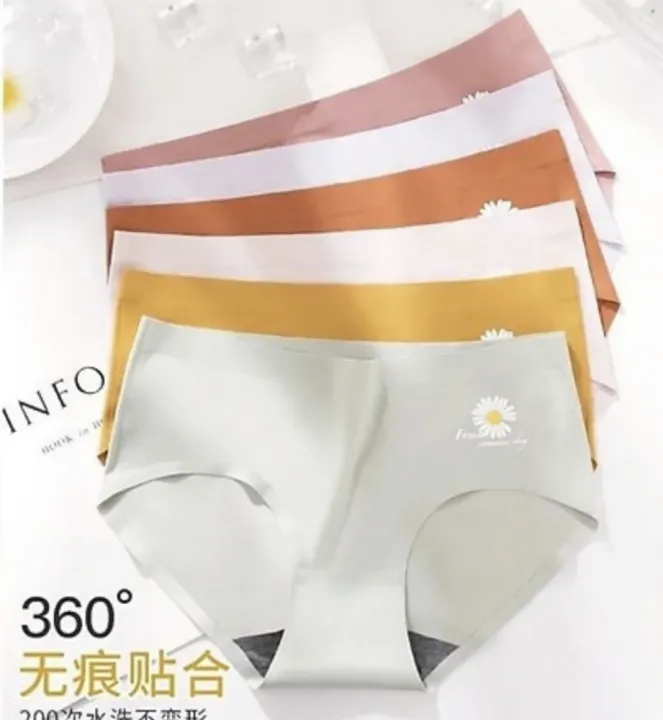 Moodstrings%20Imported%20Ice%20Silk%20Brief%20Panty%20For%20Women%20All%20Season%20Silk%20Seamless%20Low-Rise%20Solid%20Color%20Comfortable%20Underwear%20-%20Image%206