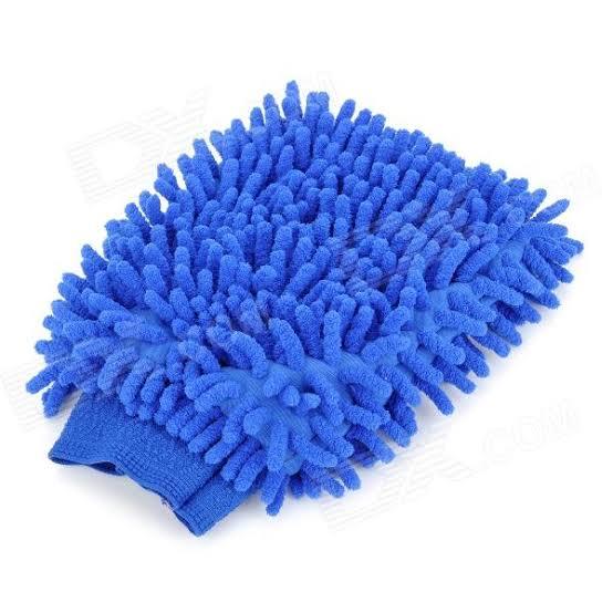Microfiber%20Warp%20Car,%20Bike,%20Bicycle%20Cleaning%20Cloth%20Chenille%20Glove%20-%20Blue%20-%20Image%205